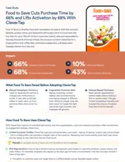 Preview of the Food to Save Case Study