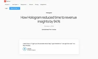 Preview of the Hologram Case Study