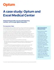Preview of the Excel Medical Center Case Study