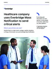 Preview of the Healthcare Company Case Study