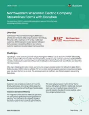 Preview of the Northwestern Wisconsin Electric Company Case Study
