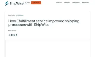Preview of the eFulfillment Service Case Study