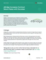 Preview of the eBridge Case Study