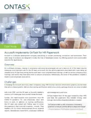 Preview of the Accusoft Case Study