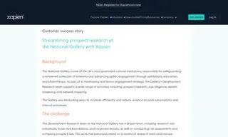 Preview of the The National Gallery Case Study