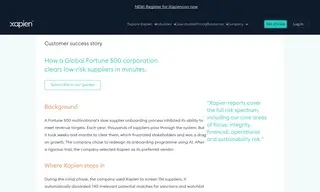 Preview of the Global Fortune 500 Corporation Case Study