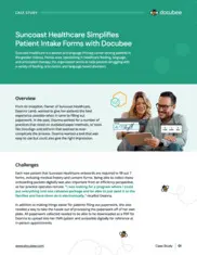 Preview of the Suncoast Healthcare Case Study
