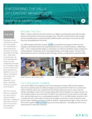 Preview of the SERA Case Study