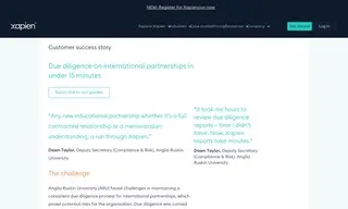Preview of the Anglia Ruskin University Case Study
