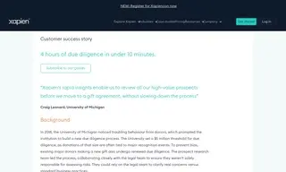 Preview of the University of Michigan Case Study