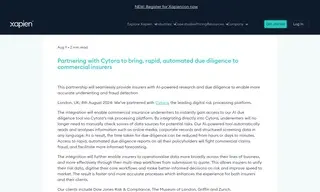 Preview of the Cytora Case Study