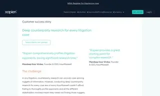 Preview of the KaurMaxwell Case Study