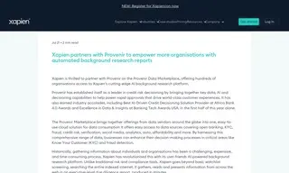 Preview of the Provenir Case Study