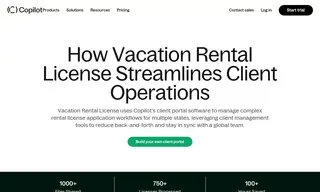 Preview of the Vacation Rental License Case Study