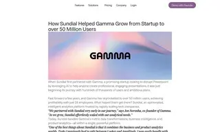 Preview of the Gamma Case Study