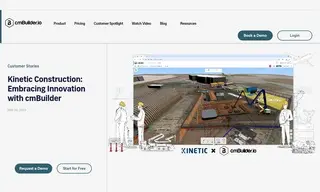 Preview of the Kinetic Construction Case Study