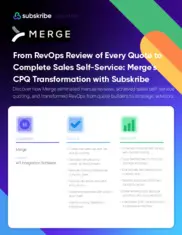 Preview of the Merge Case Study
