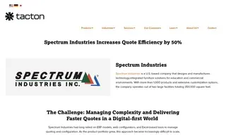 Preview of the Spectrum Industries Case Study
