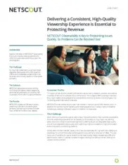 Preview of the Major Carrier Service Provider Company Case Study