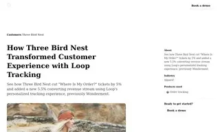 Preview of the Three Bird Nest Case Study