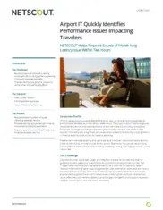 Preview of the U.S.-Based Airport Case Study