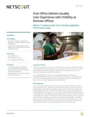 Preview of the Government Postal Service Agency Case Study