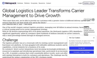 Preview of the Global Logistics Provider Case Study