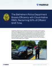 Preview of the Bethlehem Police Department Case Study