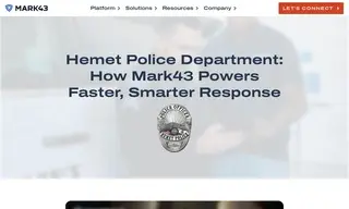 Preview of the Hemet Police Department Case Study
