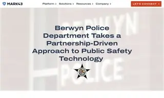 Preview of the Berwyn Police Department and Fire Department Case Study