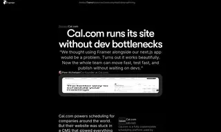 Preview of the Cal.com Case Study
