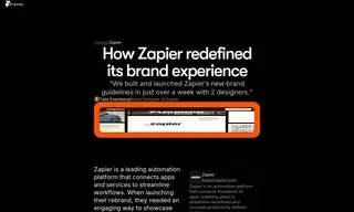Preview of the Zapier Case Study