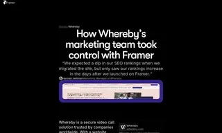 Preview of the Whereby Case Study