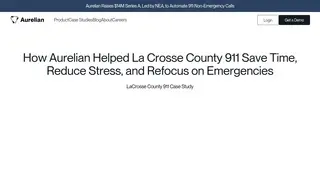Preview of the La Crosse County 911 Case Study