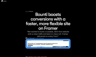 Preview of the Bounti Case Study