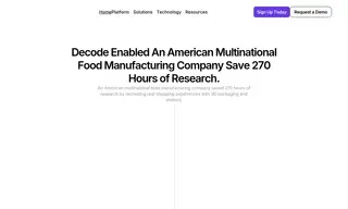Preview of the American Multinational Food Manufacturing Company Case Study