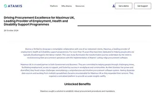 Preview of the Maximus Case Study