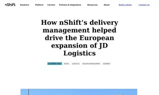 Preview of the JD Logistics Case Study
