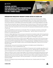 Preview of the Broward County State Attorney’s Office Case Study