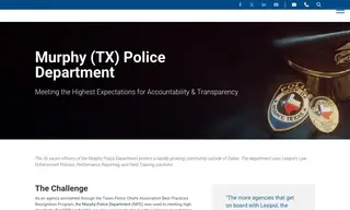 Preview of the Murphy (TX) Police Department Case Study