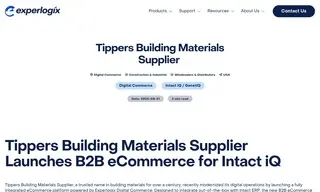 Preview of the Tippers Building Materials Supplier Case Study