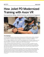 Preview of the Joliet Police Department Case Study