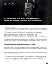 Preview of the Pittsburgh Bureau of Police Case Study