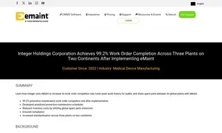 Preview of the Integer Holdings Corporation Case Study