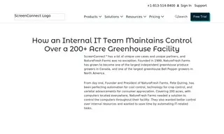 Preview of the NatureFresh Farms Case Study