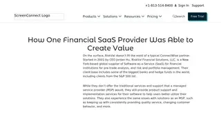 Preview of the RiskVal Financial Solutions, LLC Case Study