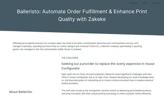 Preview of the Balleristo Case Study