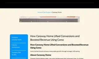 Preview of the Caraway Home Case Study
