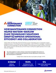 Preview of the Watson-Marlow Fluid Technology Solutions Case Study