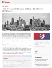 Preview of the MC3 Case Study